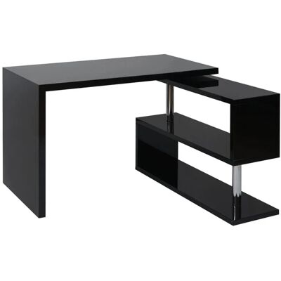 MCW Design Eckschreibtisch A68 Drehbar Schwarz MCW Design Eckschreibtisch A68 Drehbar Schwarz