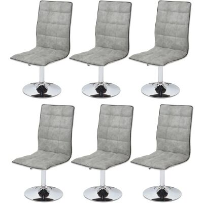 MCW - MCW-C41 - Hellgrau - Stoff - Dining chair MCW - MCW-C41 - Hellgrau - Stoff - Dining chair