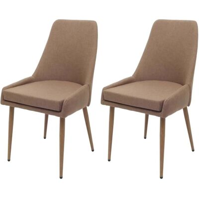 MCW Esszimmerstuhl O27 2er-Set Braun MCW Esszimmerstuhl O27 2er-Set Braun