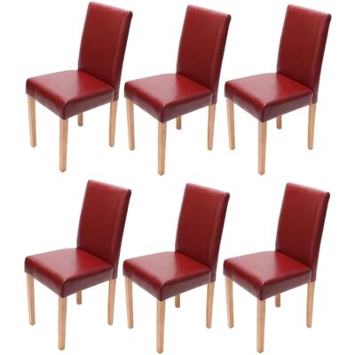MCW - Littau - Rot - Kunstleder - Dining chair MCW - Littau - Rot - Kunstleder - Dining chair