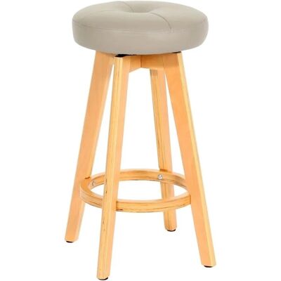 MCW Barhocker Boras Drehbar Taupe Helle Beine MCW Barhocker Boras Drehbar Taupe Helle Beine