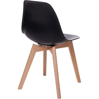 VEBA Keeve Stapelstuhl - Schwarz & Holzoptik - Für Veranstaltungen VEBA Keeve Stapelstuhl - Schwarz & Holzoptik - Für Veranstaltungen