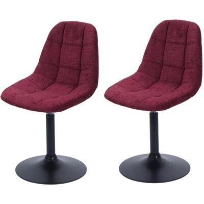 MCW Esszimmerstuhl A60 2er-Set Bordeaux MCW Esszimmerstuhl A60 2er-Set Bordeaux