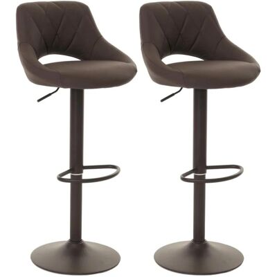 MCW 2er-Set Barhocker N64 Braun MCW 2er-Set Barhocker N64 Braun
