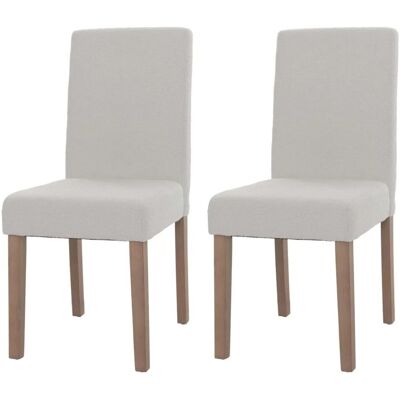MCW Littau-BOU-2 Stuhl - Moderner Bouclé Esszimmerstuhl MCW Littau-BOU-2 Stuhl - Moderner Bouclé Esszimmerstuhl