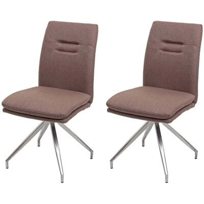 MCW Esszimmerstuhl H70 2er-Set Braun MCW Esszimmerstuhl H70 2er-Set Braun