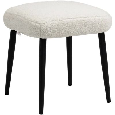 HOMCOM Fußhocker - Weiche Kaschmir-Optik - Für Wohnzimmer & Schlafzimmer HOMCOM Fußhocker - Weiche Kaschmir-Optik - Für Wohnzimmer & Schlafzimmer
