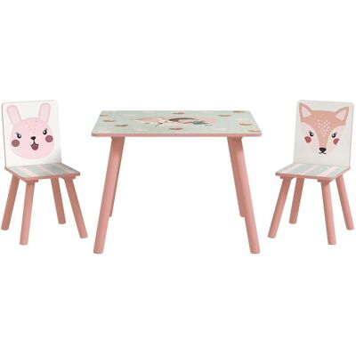 ZONEKIZ Kindersitzgruppe MDF 60L x 60B x 44H cm ZONEKIZ Kindersitzgruppe MDF 60L x 60B x 44H cm