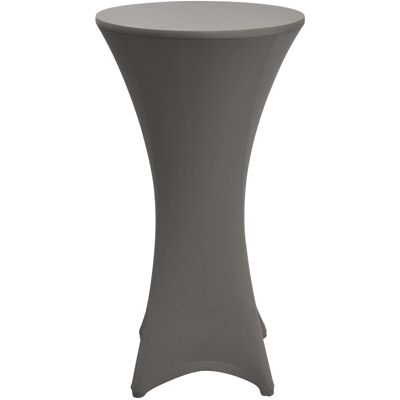 Beautissu Stretch Stehtisch Bistrotisch Husse Ø60-65cm Anthrazit Beautissu Stretch Stehtisch Bistrotisch Husse Ø60-65cm Anthrazit