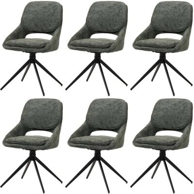 MCW Esszimmerstuhl N73 6er-Set Grün MCW Esszimmerstuhl N73 6er-Set Grün