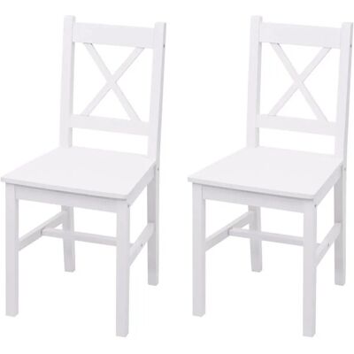 MCW Esszimmerstuhl F77 2er-Set Weiß MCW Esszimmerstuhl F77 2er-Set Weiß