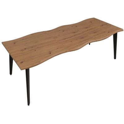 MCW Esszimmertisch O60 Walnuss-Optik Ausziehbar 160-220cm MCW Esszimmertisch O60 Walnuss-Optik Ausziehbar 160-220cm