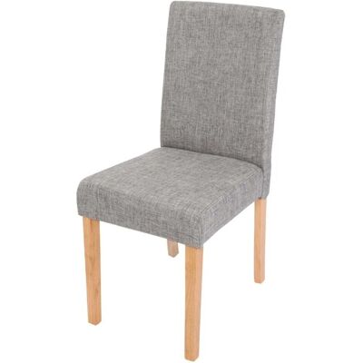 MCW Esszimmerstuhl Littau Stoff/Textil Grau Helle Beine MCW Esszimmerstuhl Littau Stoff/Textil Grau Helle Beine