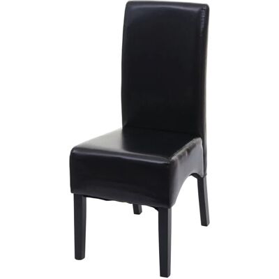 MCW Esszimmerstuhl Crotone Schwarz Dunkle Beine MCW Esszimmerstuhl Crotone Schwarz Dunkle Beine