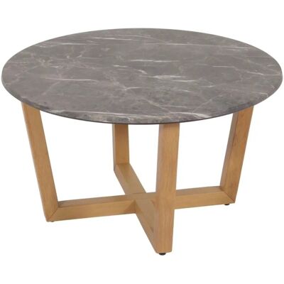 MCW Couchtisch M61 Marmor/Stein-Optik Helles Gestell MCW Couchtisch M61 Marmor/Stein-Optik Helles Gestell
