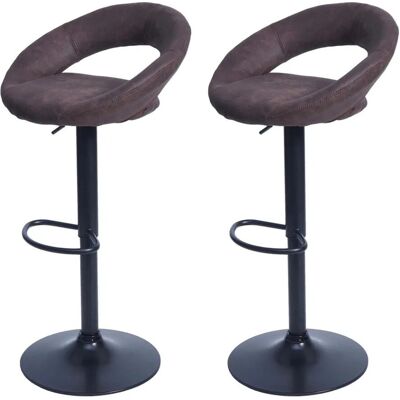 MCW F46-2 Dunkler Drehbarer Barhocker - Barhocker MCW F46-2 Dunkler Drehbarer Barhocker - Barhocker