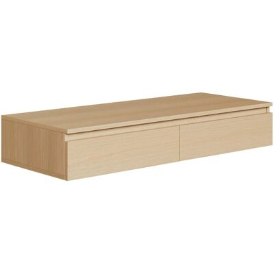 Selsey Bemmi Wand-Schminktisch 120 cm mit Schubladen Eiche Lindberg Selsey Bemmi Wand-Schminktisch 120 cm mit Schubladen Eiche Lindberg