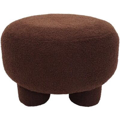 MCW Hocker Q49 Stoff/Textil Bouclé 55cm Dunkelbraun MCW Hocker Q49 Stoff/Textil Bouclé 55cm Dunkelbraun