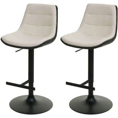 MCW Barhocker L85 2er-Set Creme-Beige MCW Barhocker L85 2er-Set Creme-Beige
