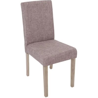 MCW Esszimmerstuhl Littau 2er-Set Textil Grau Beine Struktur - Eiche MCW Esszimmerstuhl Littau 2er-Set Textil Grau Beine Struktur - Eiche