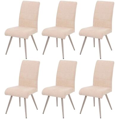 MCW Esszimmerstuhl G55 6er-Set Creme MCW Esszimmerstuhl G55 6er-Set Creme