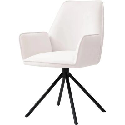 MCW Esszimmerstuhl G67 Creme-Beige Beine Schwarz MCW Esszimmerstuhl G67 Creme-Beige Beine Schwarz
