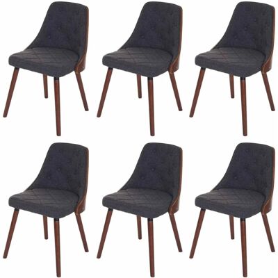 MCW - MCW-A75 - Grau - Stoff - Dining chair MCW - MCW-A75 - Grau - Stoff - Dining chair