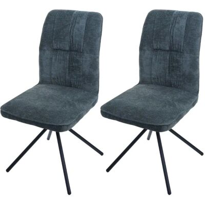 MCW Esszimmerstuhl N99 2er-Set Blau-Grün MCW Esszimmerstuhl N99 2er-Set Blau-Grün