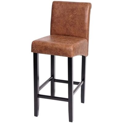 MCW Barhocker C33 Wildlederimitat Dunkle Beine Stoff/Textil MCW Barhocker C33 Wildlederimitat Dunkle Beine Stoff/Textil