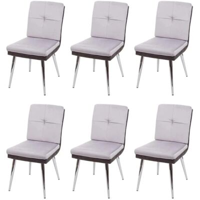 MCW G48 Grauer Samtleder Lounge Stuhl - Stuhl MCW G48 Grauer Samtleder Lounge Stuhl - Stuhl