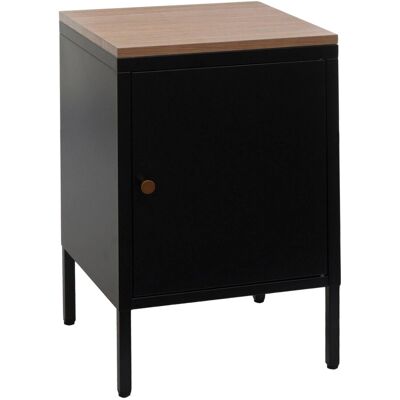 MCW Nachttisch L84 Metall 63x40x40cm Melaminbeschichtet Schwarz MCW Nachttisch L84 Metall 63x40x40cm Melaminbeschichtet Schwarz