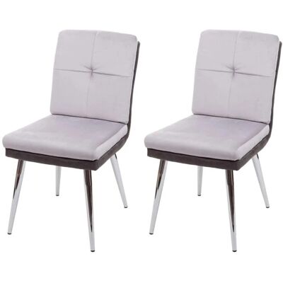 MCW G48 Grau Zwei-Ton Polsterhocker - Hocker MCW G48 Grau Zwei-Ton Polsterhocker - Hocker