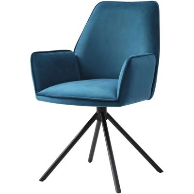 MCW Esszimmerstuhl G67 Türkis-Blau Beine Schwarz MCW Esszimmerstuhl G67 Türkis-Blau Beine Schwarz