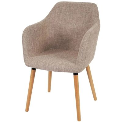 MCW Esszimmerstuhl Vaasa T381 Textil Creme/grau Helle Beine MCW Esszimmerstuhl Vaasa T381 Textil Creme/grau Helle Beine