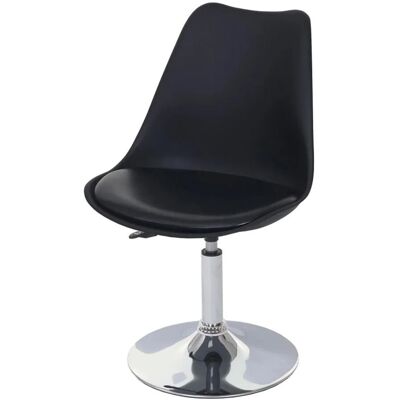 MCW Esszimmerstuhl Vaasa T501 2er-Set Schwarz Chromfuß MCW Esszimmerstuhl Vaasa T501 2er-Set Schwarz Chromfuß
