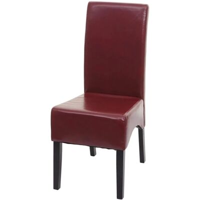 MCW Esszimmerstuhl Crotone Rot Dunkle Beine MCW Esszimmerstuhl Crotone Rot Dunkle Beine