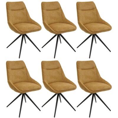 MCW Esszimmerstuhl M65 6er-Set Senfgelb MCW Esszimmerstuhl M65 6er-Set Senfgelb