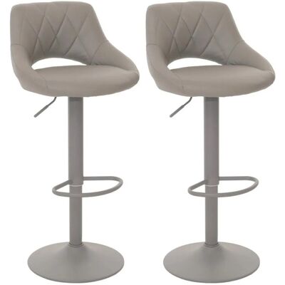 MCW 2er-Set Barhocker N64 Grau MCW 2er-Set Barhocker N64 Grau