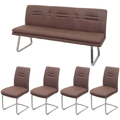 MCW Esszimmer-Set H70 Esszimmergruppe Braun 180cm MCW Esszimmer-Set H70 Esszimmergruppe Braun 180cm