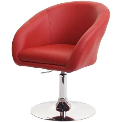 MCW Esszimmerstuhl F19 Kunstleder Rot MCW Esszimmerstuhl F19 Kunstleder Rot