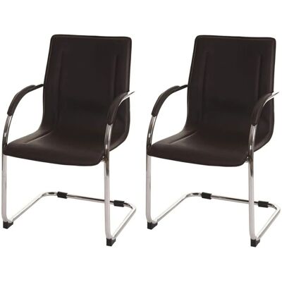 MCW Esszimmerstuhl Perm 2er-Set Braun MCW Esszimmerstuhl Perm 2er-Set Braun