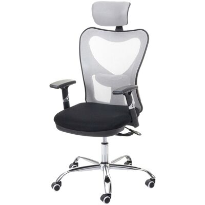 MCW Bürostuhl F13 Sliding-Funktion 150kg Belastbar Stoff/Textil Schwarz/grau MCW Bürostuhl F13 Sliding-Funktion 150kg Belastbar Stoff/Textil Schwarz/grau
