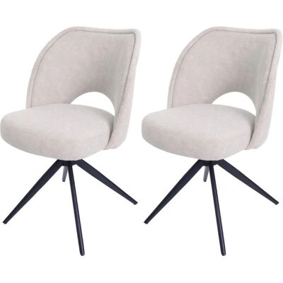 MCW Esszimmerstuhl N72 2er-Set Creme MCW Esszimmerstuhl N72 2er-Set Creme
