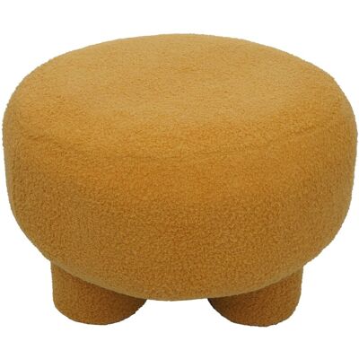 MCW Hocker Q49 Stoff/Textil Bouclé 55cm Senfgelb MCW Hocker Q49 Stoff/Textil Bouclé 55cm Senfgelb