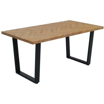 MCW Esszimmertisch O61 Helle Eiche-Optik 160x90cm MCW Esszimmertisch O61 Helle Eiche-Optik 160x90cm