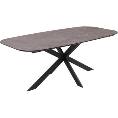 MCW Esszimmertisch O56 Graue Stein-Optik 200x100cm MCW Esszimmertisch O56 Graue Stein-Optik 200x100cm