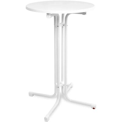 Beautissu Bellini Stehtisch Ø70x110cm Weiß Beautissu Bellini Stehtisch Ø70x110cm Weiß