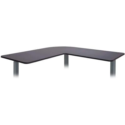 MCW Tischplatte D40 Für Eck-Schreibtisch Schwarz MCW Tischplatte D40 Für Eck-Schreibtisch Schwarz