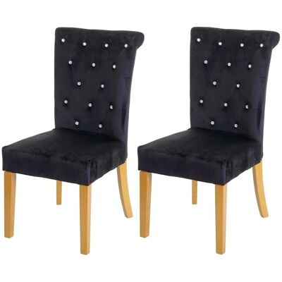 Marke Modell Samtstuhl-Set - Esszimmerstuhl Marke Modell Samtstuhl-Set - Esszimmerstuhl