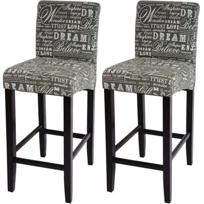 MCW - MCW-C33 - Grau - Stoff - Barhocker MCW - MCW-C33 - Grau - Stoff - Barhocker
